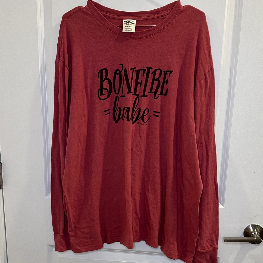 Bonfire Babe Long Sleeve Shirt